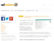Tablet Screenshot of blog.admaiora.com